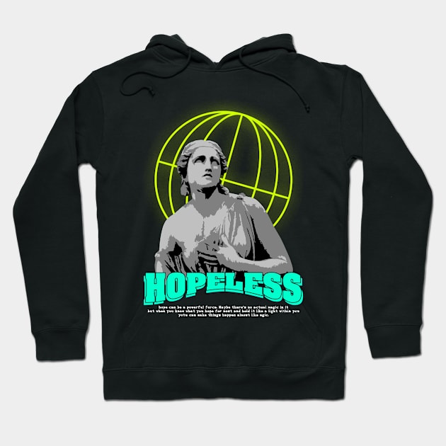 "HOPELESS" WHYTE - STREET WEAR URBAN STYLE Hoodie by LET'TER